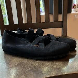 Birkenstock Black Flats